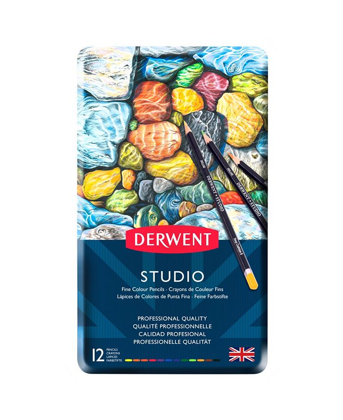 Derwent Studio Colored Pencil Set, 12 Pieces Macy's