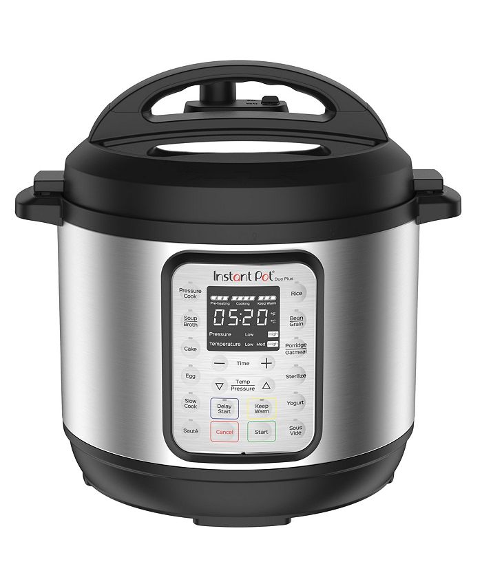 Instant Duo Plus Stainless Steel Pressure Cooker 8 qt Black/Silver - Ace  Hardware