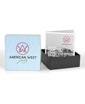 Macy's Carolyn Pollack Turquoise Necklace in Sterling Silver