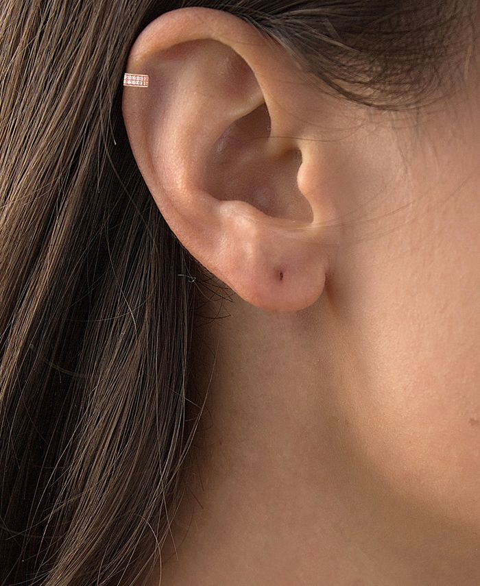 Macy's Cubic Zirconia Double Row Ear Cuffs Macy's