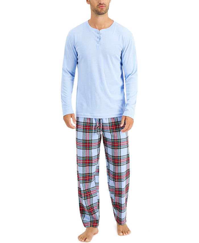 Family Pajamas Matching Men's Mix It Tartan Family Pajama Set, Created