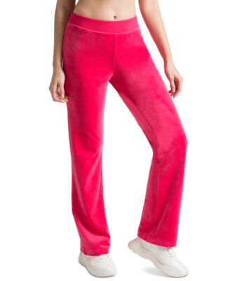 juicy velour track pants