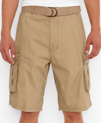 mens cargo shorts with snap pockets