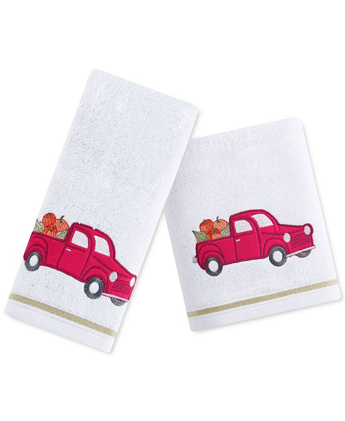 Martha Stewart Collection Collection Truck Hand Towel, Created for Macy's Macy's