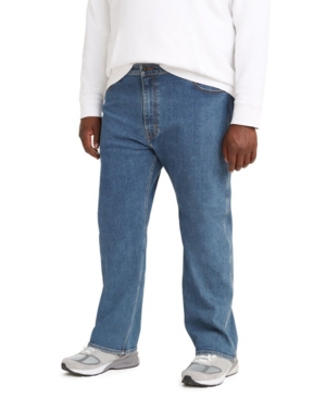 Levi's Men's Big & Tall 505 Original-fit Non-stretch Jeans In Medium  Stonewash | ModeSens