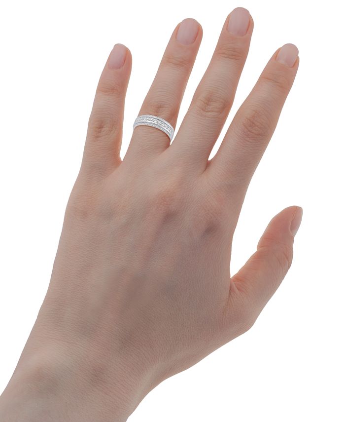 Macy's Certified Diamond Wedding Band (1/2 ct. t.w.) in Platinum Macy's