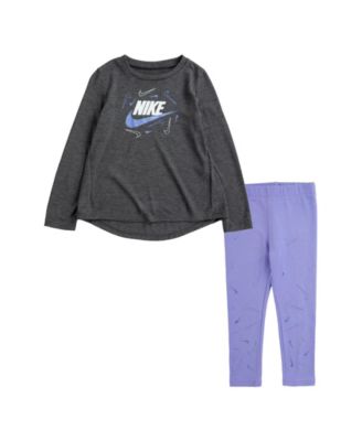 purple nike set