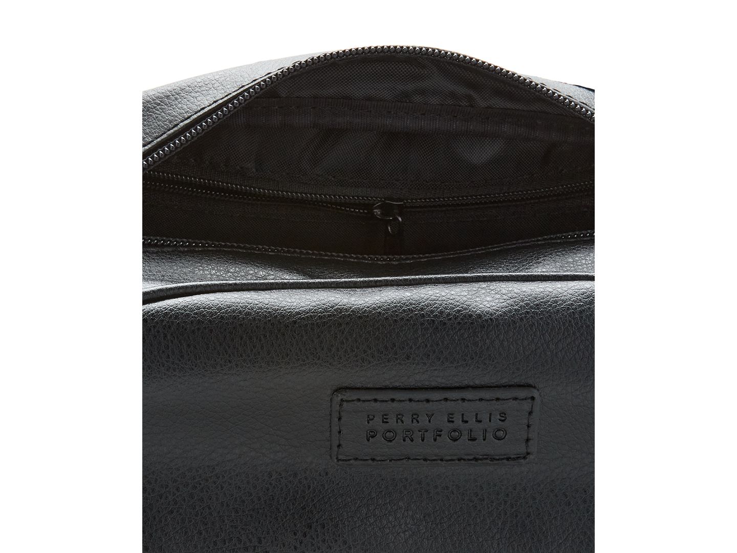 Мужская сумка Perry Ellis Portfolio Perry Ellis Casual Travel Case, цвет: Чёрный — фото 2
