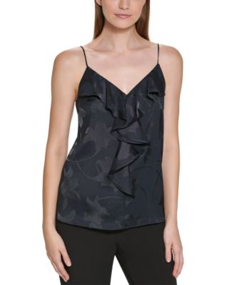 Calvin Klein - Jacquard Floral Strappy Camisole