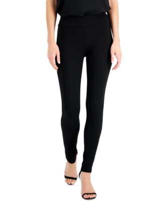 Anne Klein Pull-On Slim-Leg Pants - Macy's