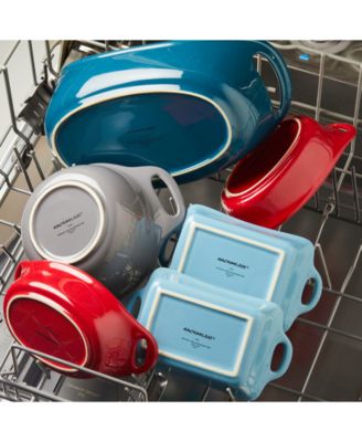 Solid Glaze Ceramics Egg Tray, 12-Cup