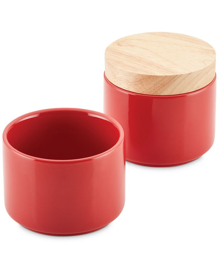 Pyrex Round 2 Cup Storage Container with Red Lid, 2 pc - Ralphs