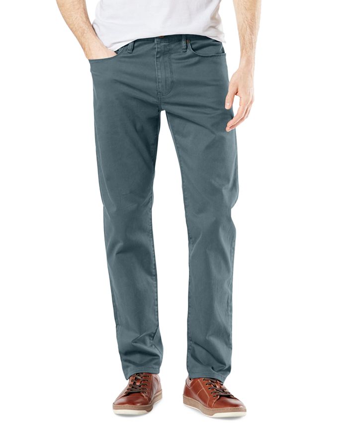 Dockers Men's Slim-Fit Supreme Flex™ Stretch Alpha Jean Cut Pants - Macy's