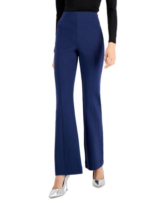 INC International Concepts Women's Ponte Casual Leggings Blue Size 2