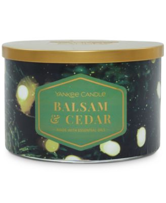 Yankee Candle - Novelty Three-Wick Balsam & Cedar Candle