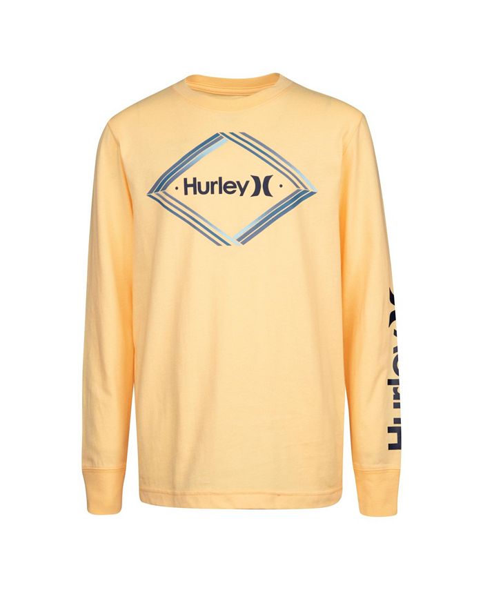 Hurley Big Boys Diamond Logo T-shirt - Macy's