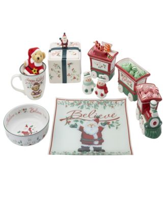 Happy Holidays Bear & Mug Set