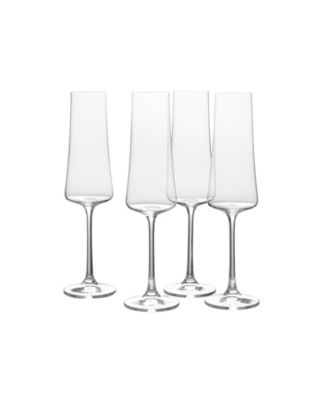 Aline Flute Glasses, Set of 4