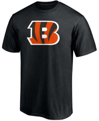 Men's Joe Burrow Black Cincinnati Bengals Player Icon Name and Number T-shirt