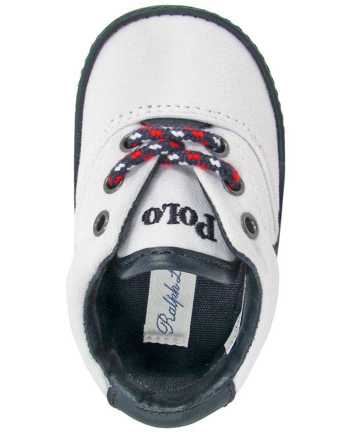 Polo Ralph Lauren Baby Boys' Layette Vaughn Crib Shoes from Finish Line