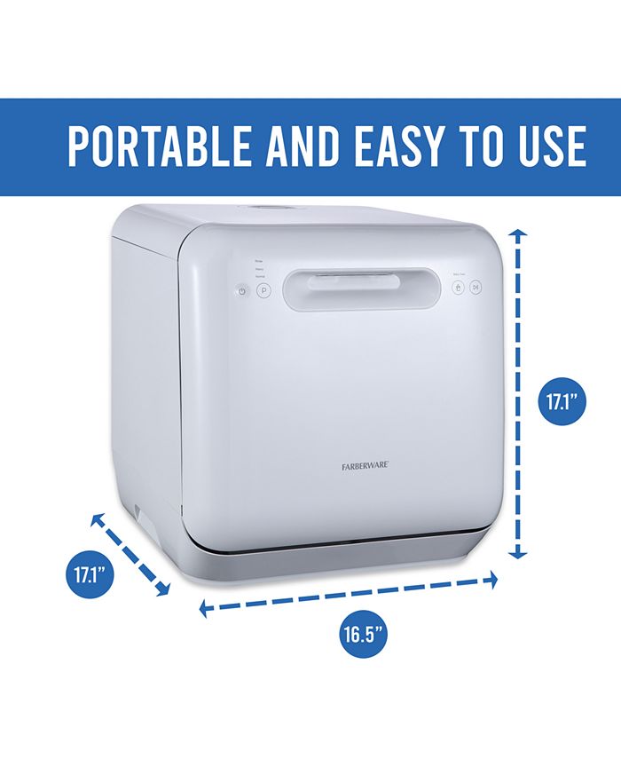 Farberware Professional FDW05ASWWHC Countertop Dishwasher Macy's