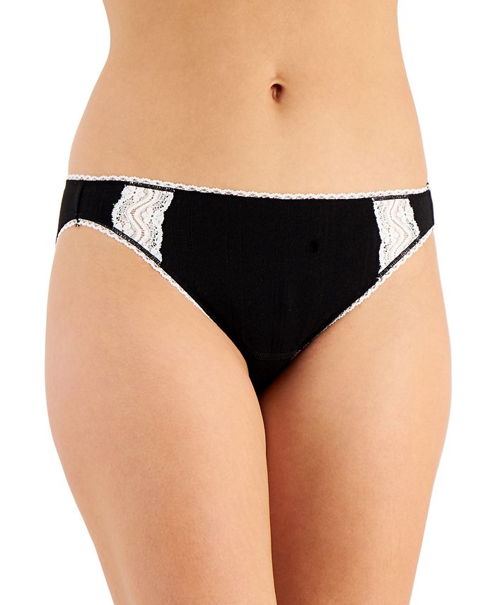 Charter Club Women's Cotton Pointelle Bikini Underwear, Created for Macy's  - Macy's