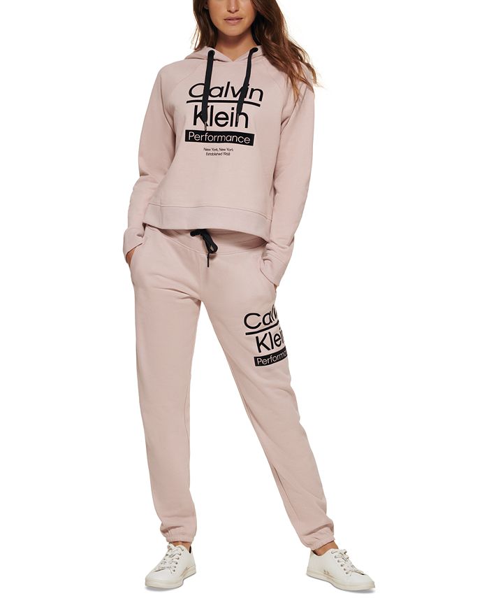 Calvin Klein Women's Logo Graphic Hoodie & Reviews - Activewear - Women -  Macy's
