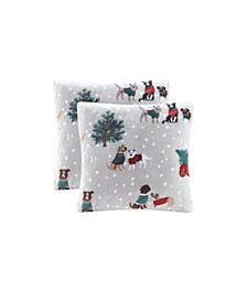 Holiday 2 Pack Decorative Pillows, 18' x 18", Created For Macy's
