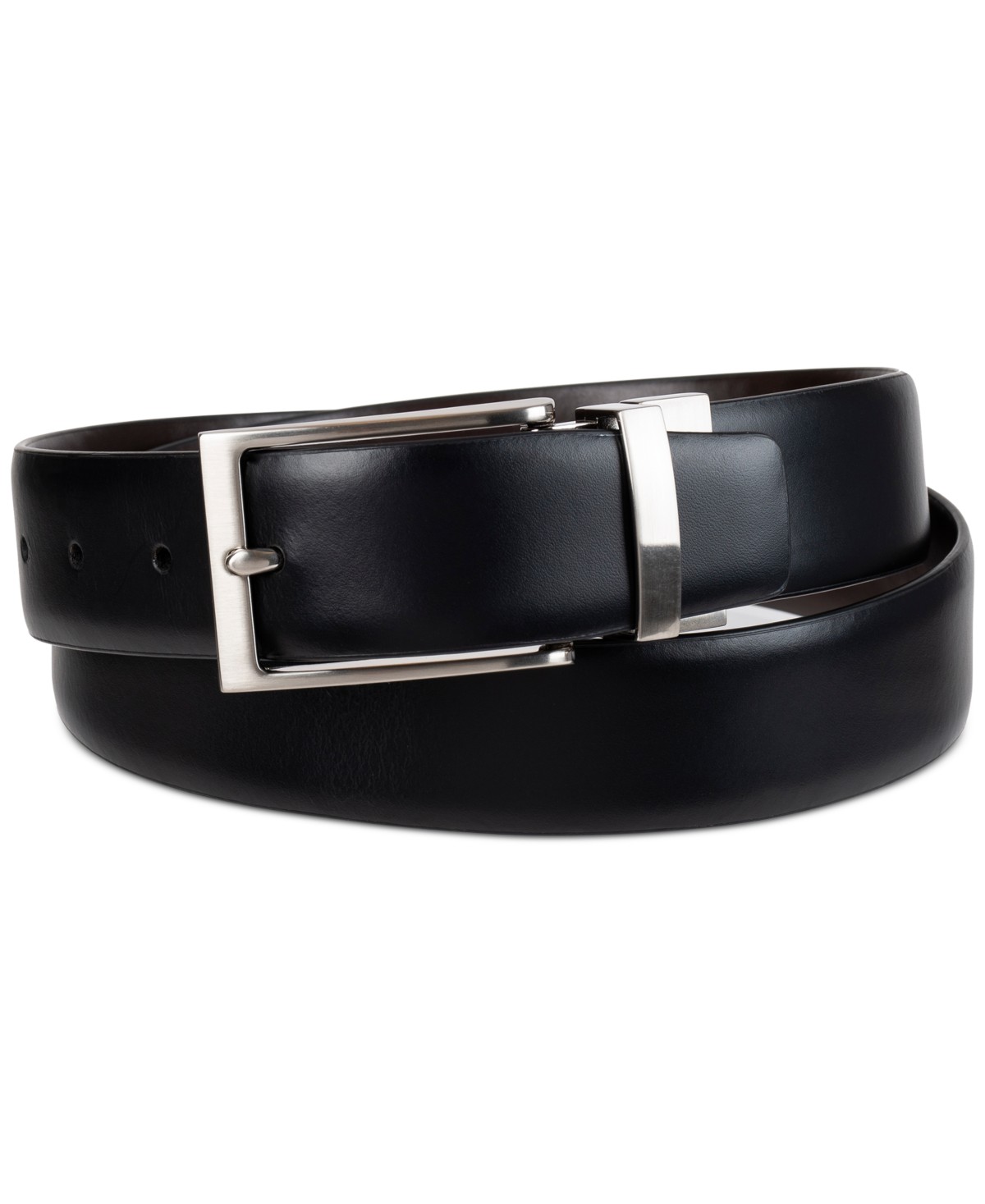 Мужские Calvin Klein Men’s Two-In-One Feather Edge Reversible Dress Belt — фото 1