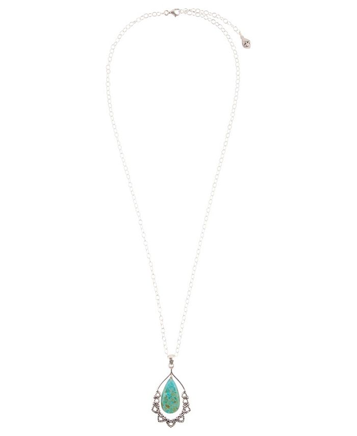 Turquoise sale necklace macys