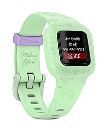 Unisex Vívofit Jr. 3 Disney The Little Mermaid Green Silicone Strap Smart Watch 130-175mm