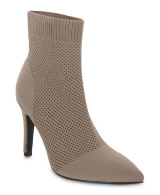 mia mckinley perforated sock booties