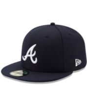 New Era Men's Atlanta Braves Home Authentic Collection On-Field Low Profile  59FIFTY Fitted Hat - Macy's