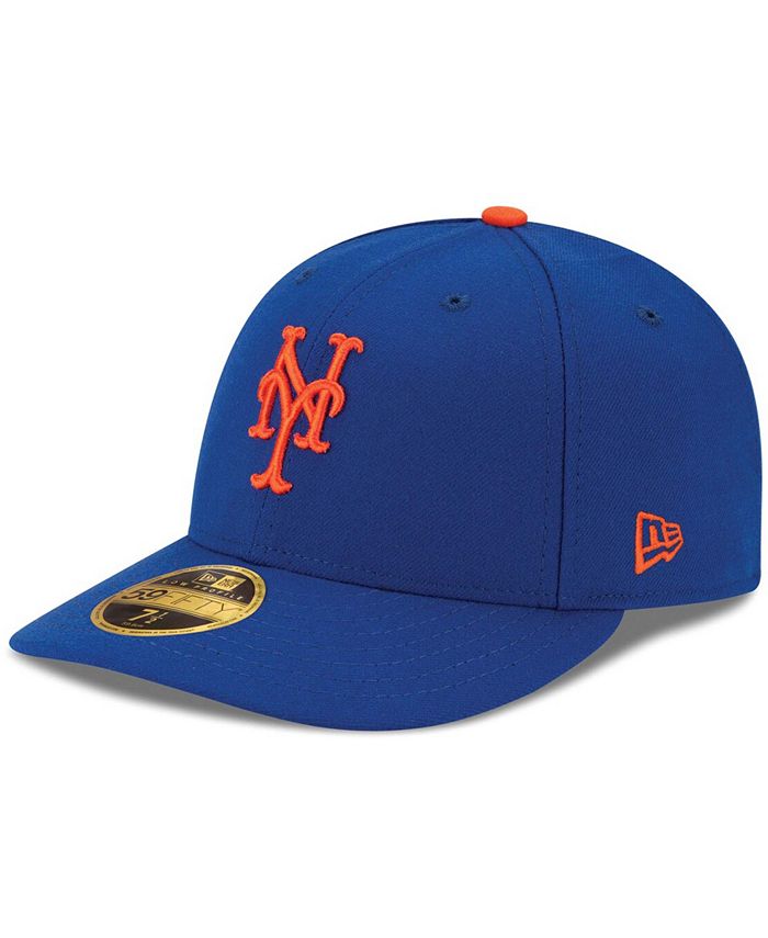 Men's New Era York Mets Black & White Low Profile 59FIFTY Fitted Hat