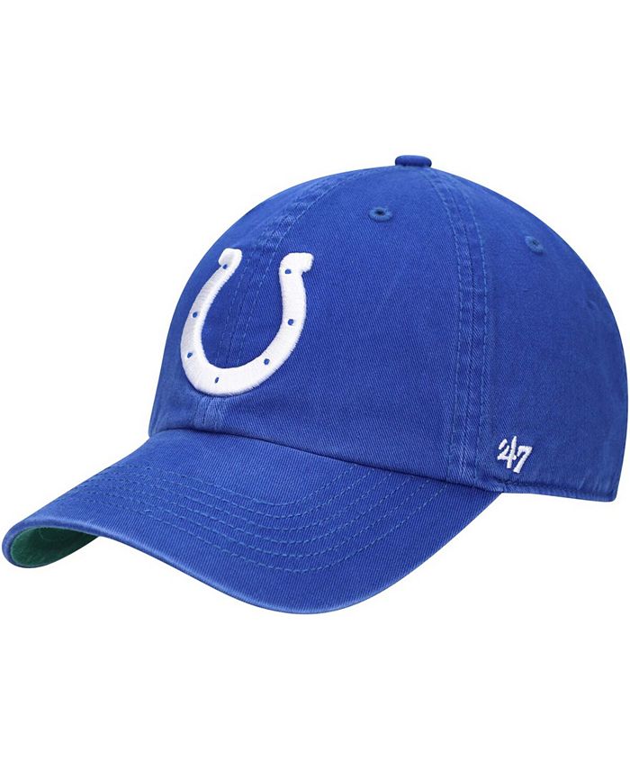 '47 Brand '47 Men's Royal Indianapolis Colts Franchise Logo Fitted Hat ...