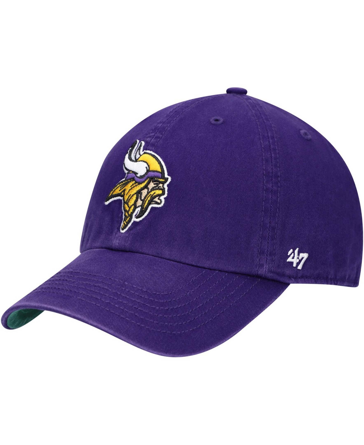 Men's Minnesota Vikings Franchise Logo Fitted Cap - Purple