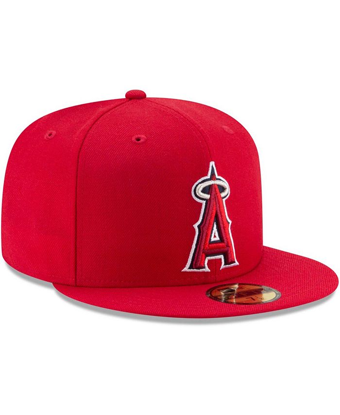 New Era Los Angeles Angels Game Authentic Collection On-Field 59FIFTY ...