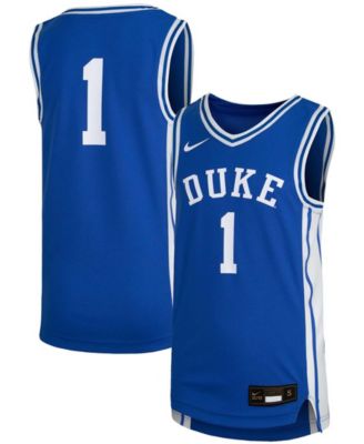 Big Boys and Girls #1 Duke Blue Devils Replica Team Basketball Jersey