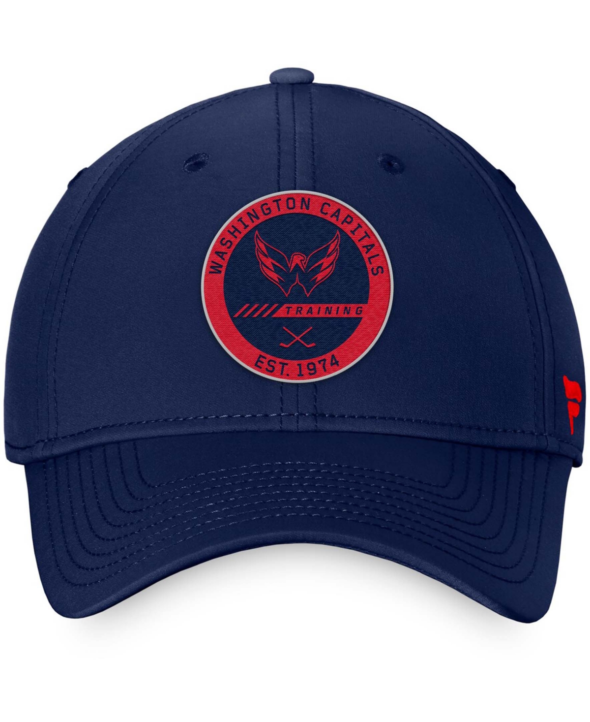 Shop Fanatics Men's Navy Washington Capitals Authentic Pro Team Training Camp Practice Flex Hat