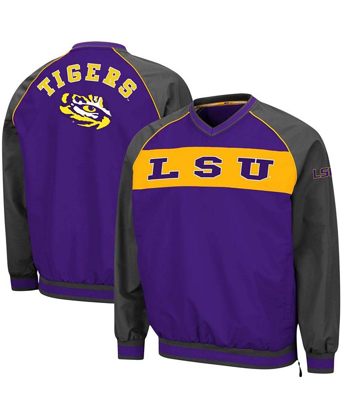 Lsu pullover new arrivals windbreaker