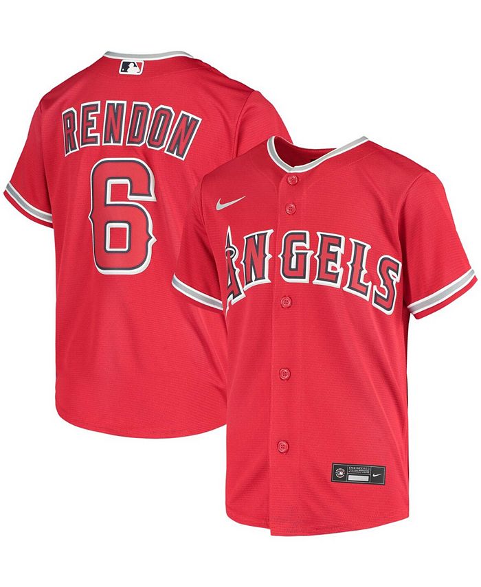 Nike Big Boys and Girls Los Angeles Angels Alternate Replica Player Jersey  - Anthony Rendon - Macy's