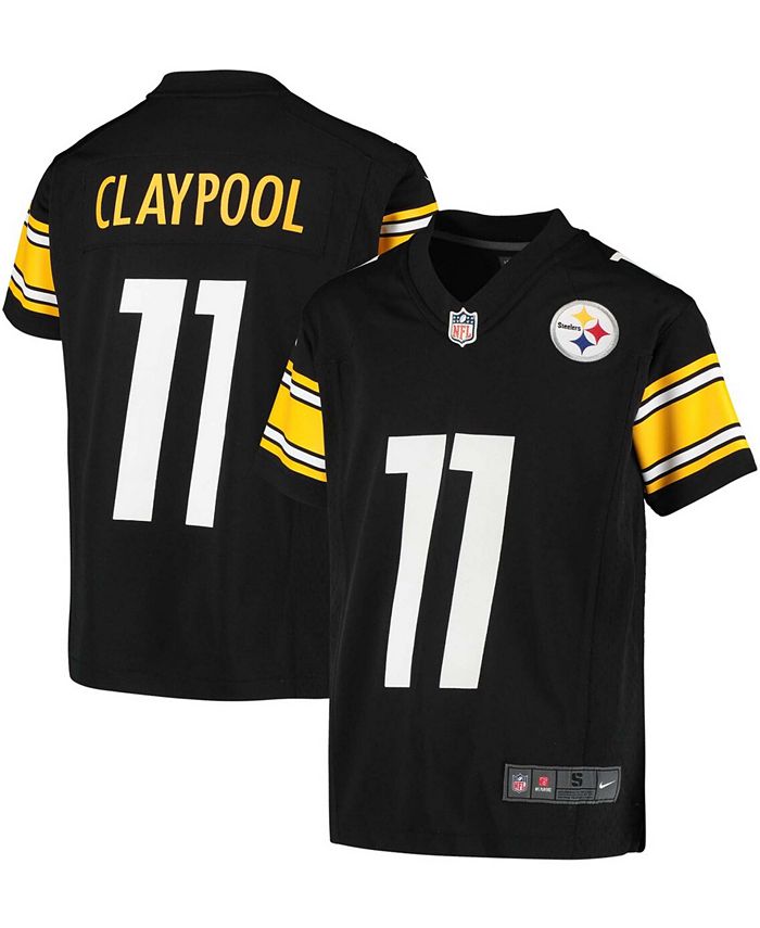 NFL Pittsburgh Steelers (Chase Claypool) Men's Game Football Jersey