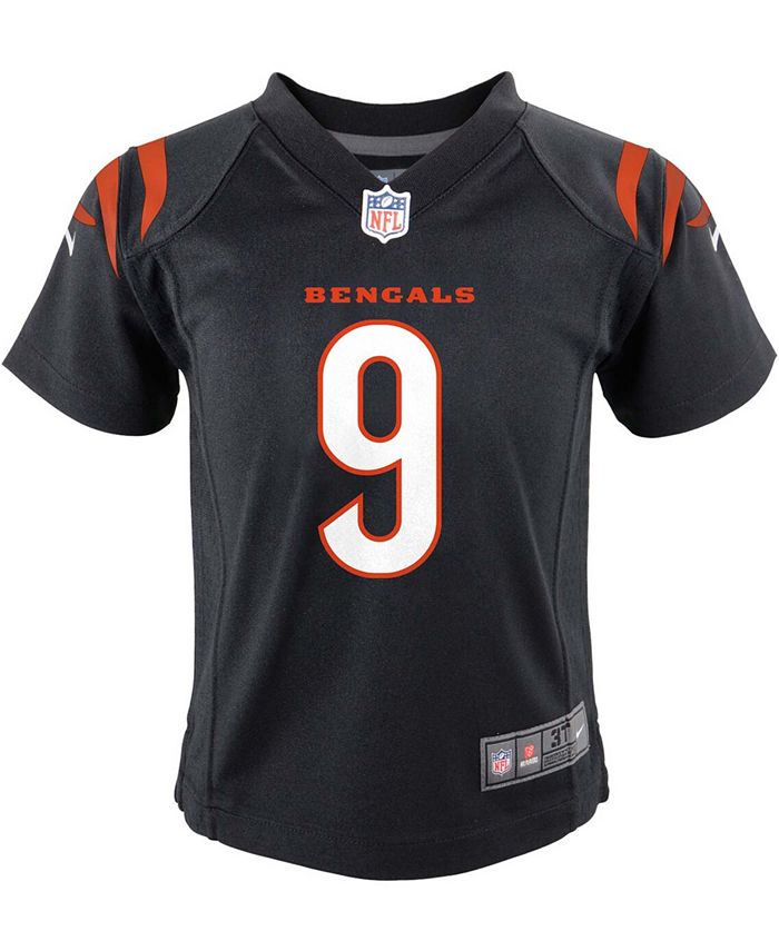 Nike Preschool Joe Burrow Black Cincinnati Bengals Game Jersey Macy's