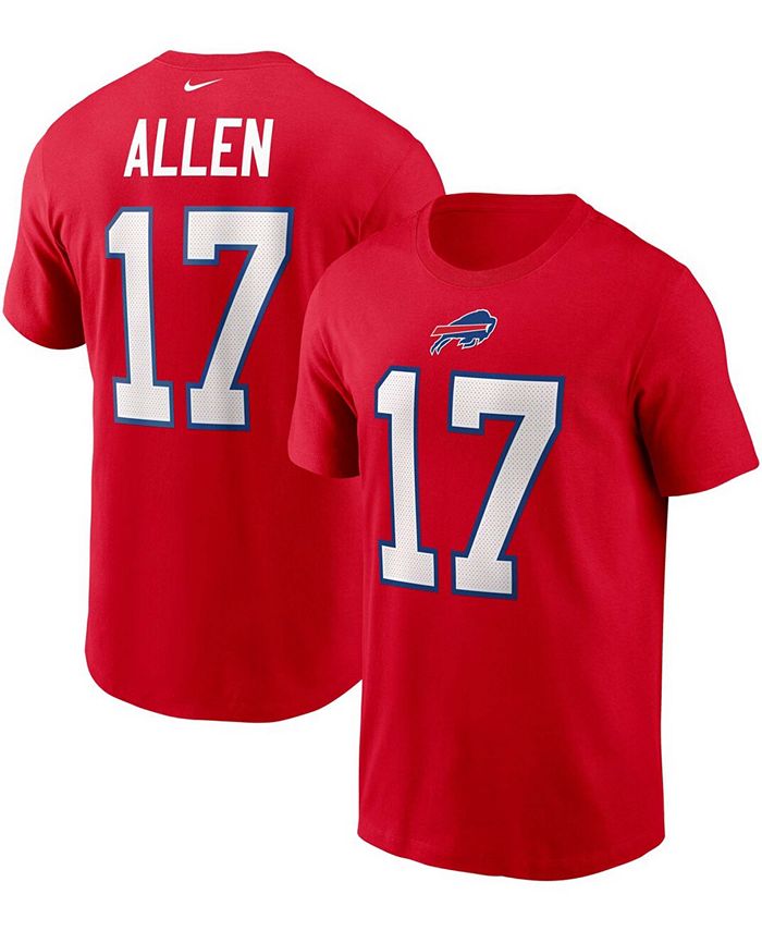 Nike Men's Josh Allen Buffalo Bills Game Jersey - Macy's