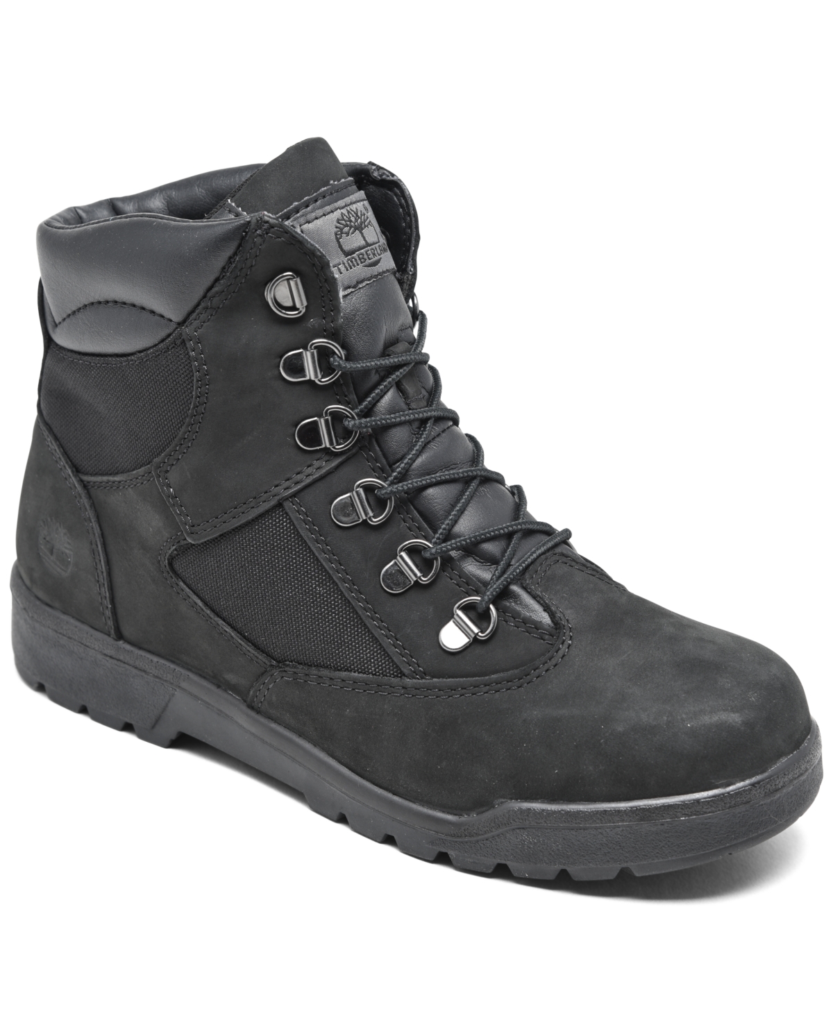 Timberland Big Kids 6" Field Boots From Finish Line In Black