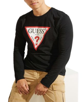 long sleeve guess top