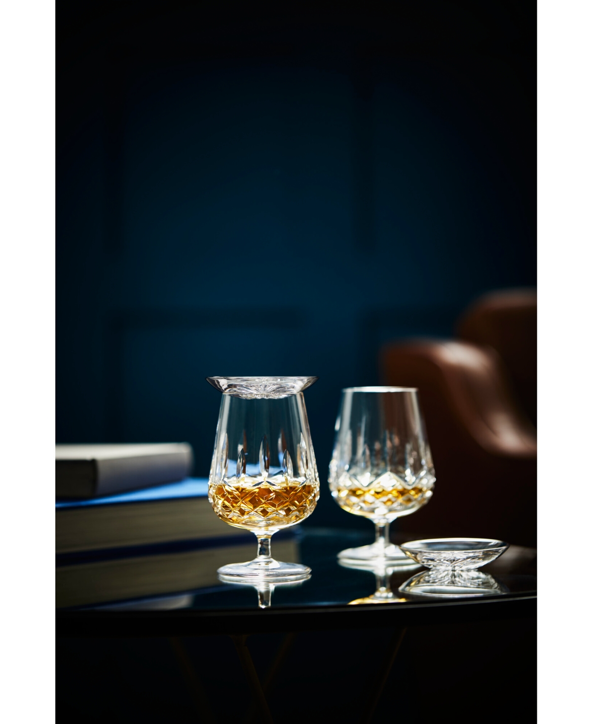 Waterford Connoisseur Lismore Snifter-cap Crystal Tumblers In No Color