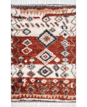 Nuloom Fergusion Ozfg01a 4' X 6' Area Rug In Red