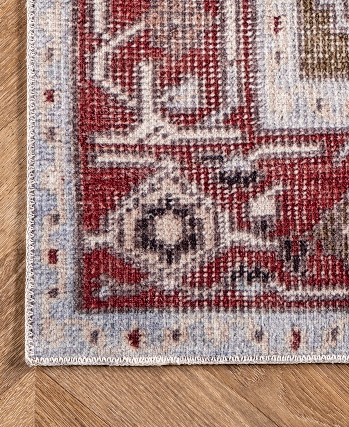 nuLoom Aurora HJAU10A Machine-Washable Area Rug