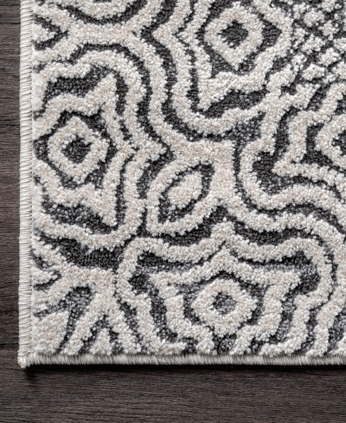 nuLoom Spring RZSP01A 7'5 Area Rug - Silver-tone